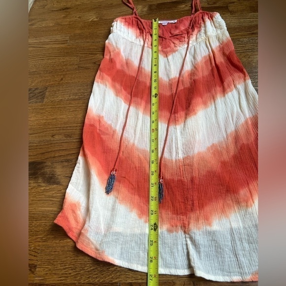 Calypso St. Barths babydoll gauze ombre tribal pattern swim coverup size XS - Picture 11 of 12